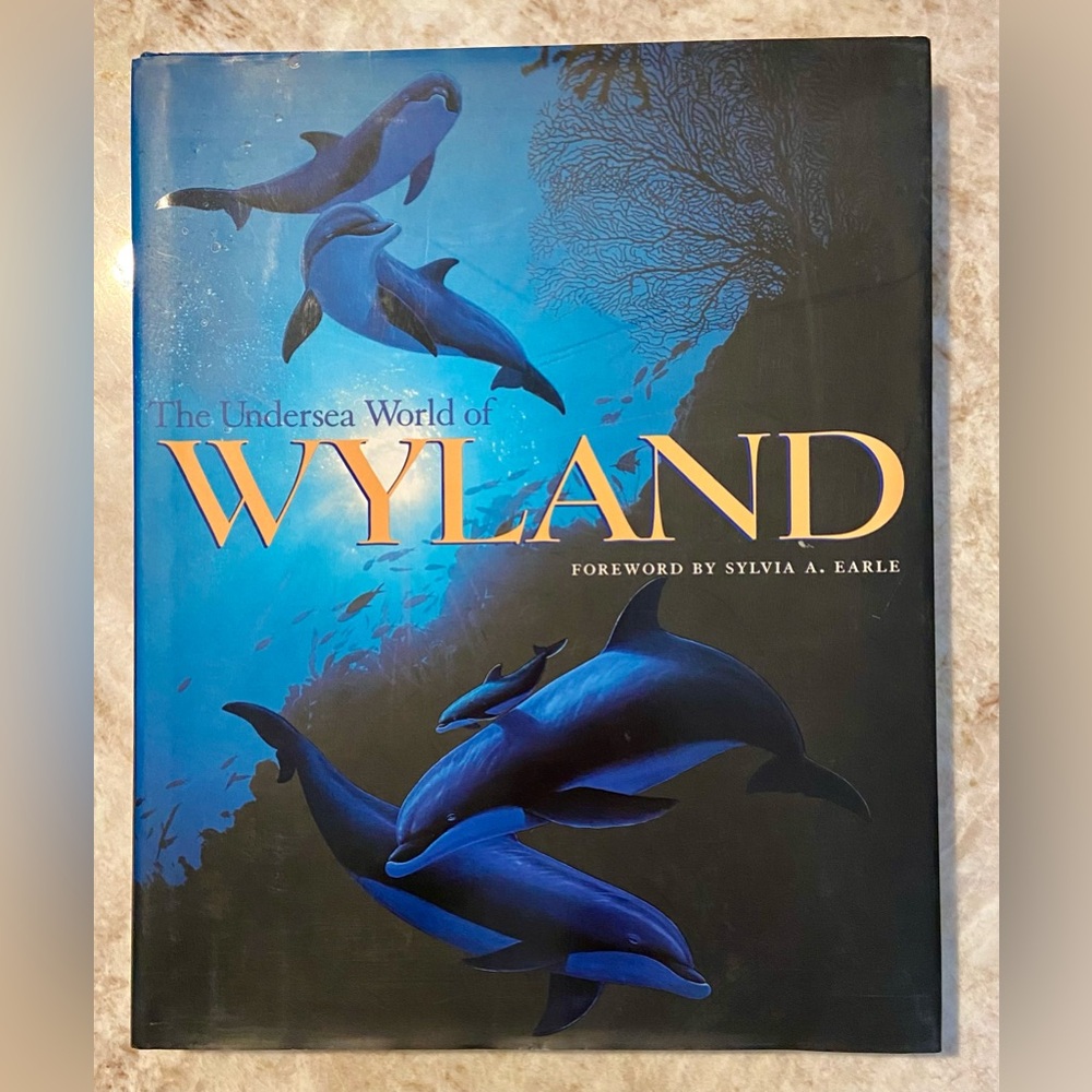 🔵 THE UNDERSEA WORLD OF WYLAND COFFEE TABLE BOOK -SIGNED BY WYLAND 🔵
